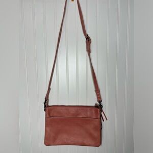 Able leather pink Crossbody Bag